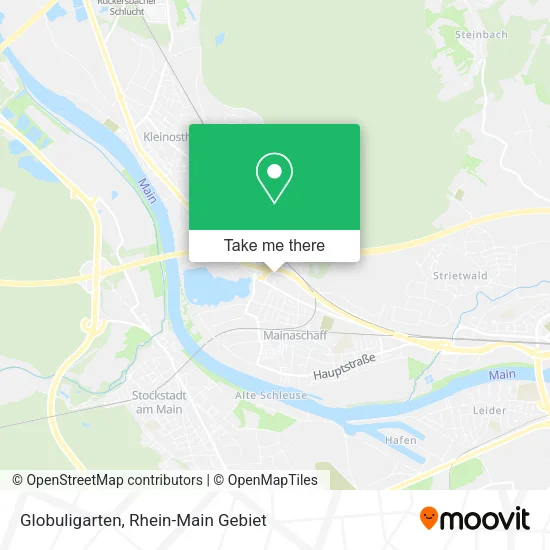 Карта Globuligarten