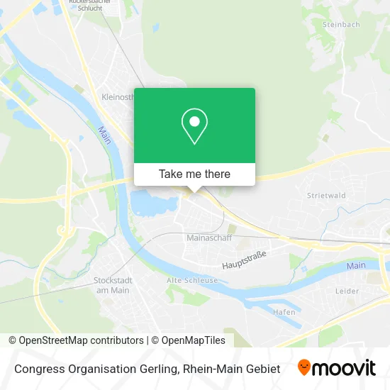 Карта Congress Organisation Gerling