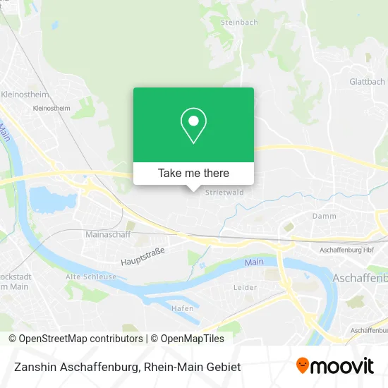 Карта Zanshin Aschaffenburg