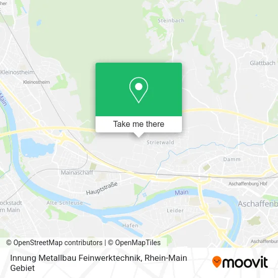 Карта Innung Metallbau Feinwerktechnik