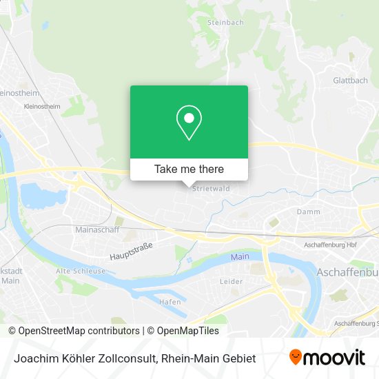 Карта Joachim Köhler Zollconsult