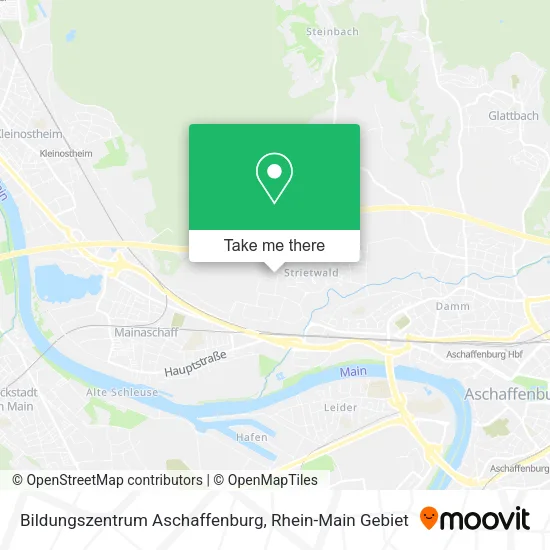 Карта Bildungszentrum Aschaffenburg
