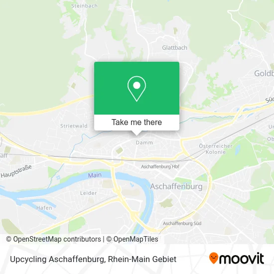 Карта Upcycling Aschaffenburg
