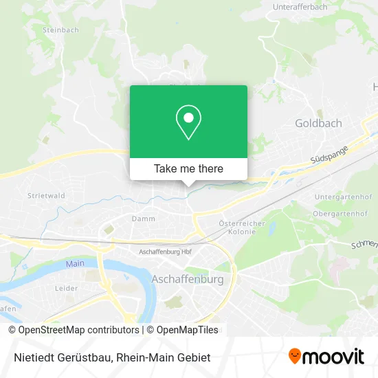 Карта Nietiedt Gerüstbau