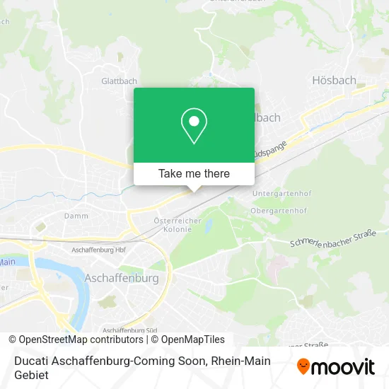 Карта Ducati Aschaffenburg-Coming Soon