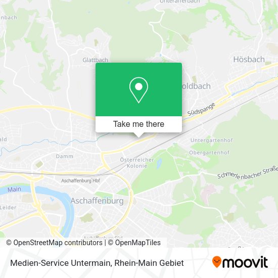 Карта Medien-Service Untermain