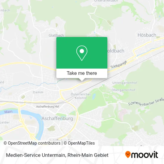 Карта Medien-Service Untermain