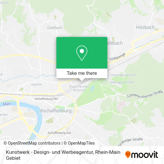 Карта Kunstwerk - Design- und Werbeagentur