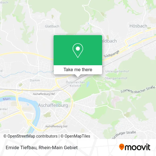 Карта Emide Tiefbau