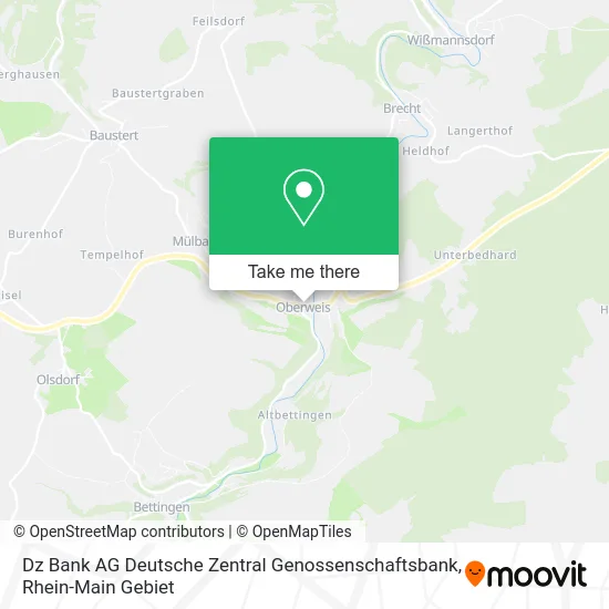 Карта Dz Bank AG Deutsche Zentral Genossenschaftsbank