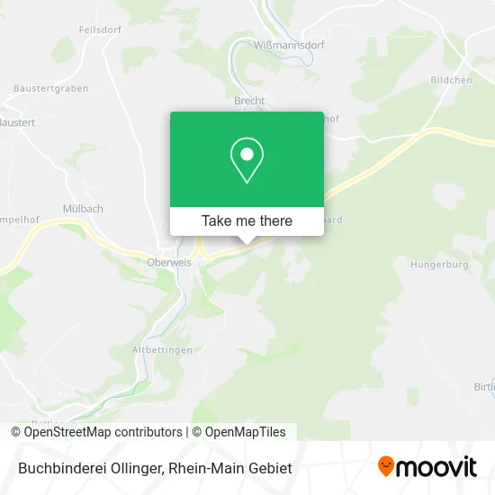 Карта Buchbinderei Ollinger