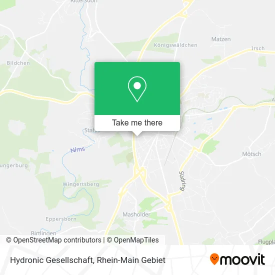 Карта Hydronic Gesellschaft