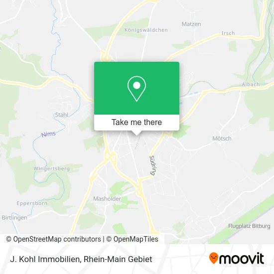 Карта J. Kohl Immobilien