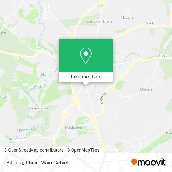 Bitburg map