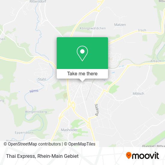 Карта Thai Express