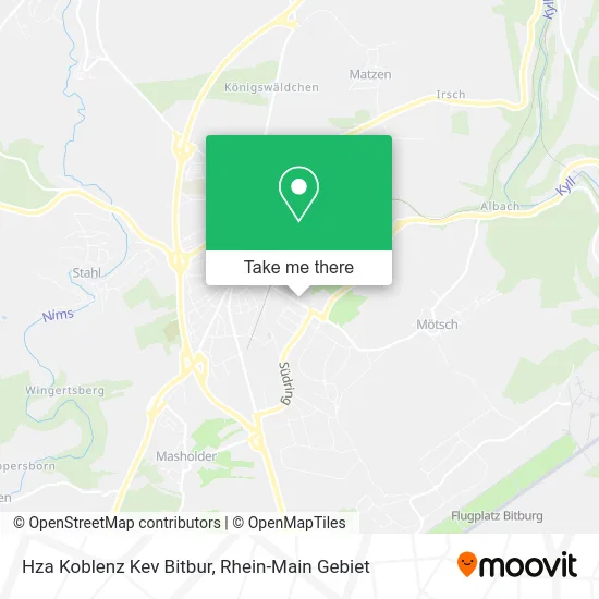 Карта Hza Koblenz Kev Bitbur