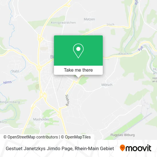 Карта Gestuet Janetzkys Jimdo Page