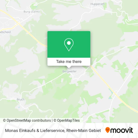 Карта Monas Einkaufs & Lieferservice