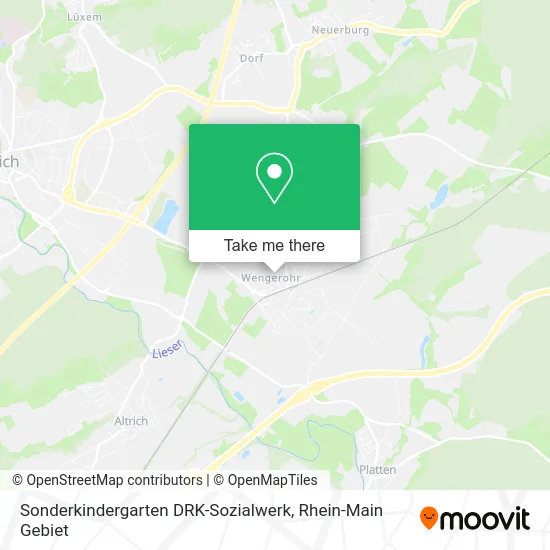 Карта Sonderkindergarten DRK-Sozialwerk