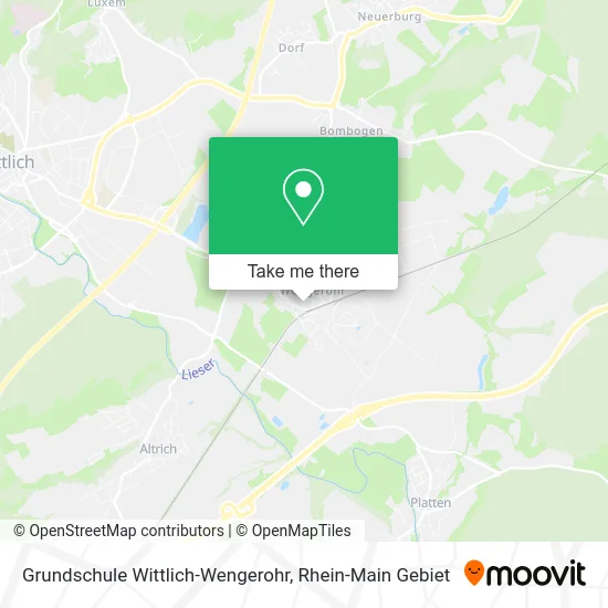 Карта Grundschule Wittlich-Wengerohr