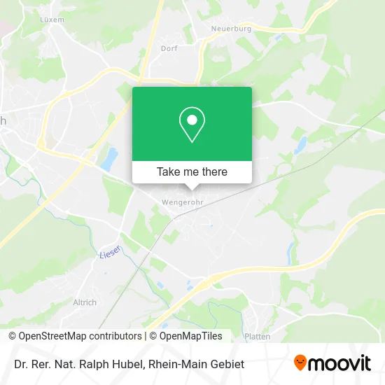 Карта Dr. Rer. Nat. Ralph Hubel