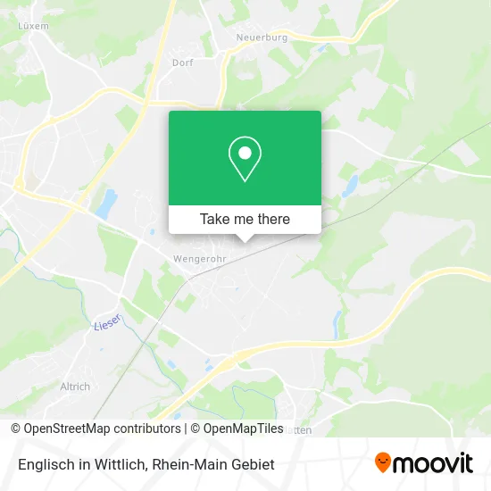 Карта Englisch in Wittlich