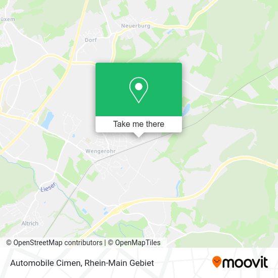 Карта Automobile Cimen