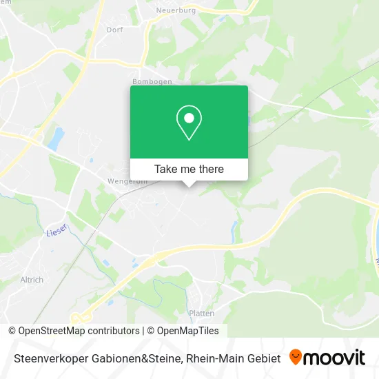 Карта Steenverkoper Gabionen&Steine