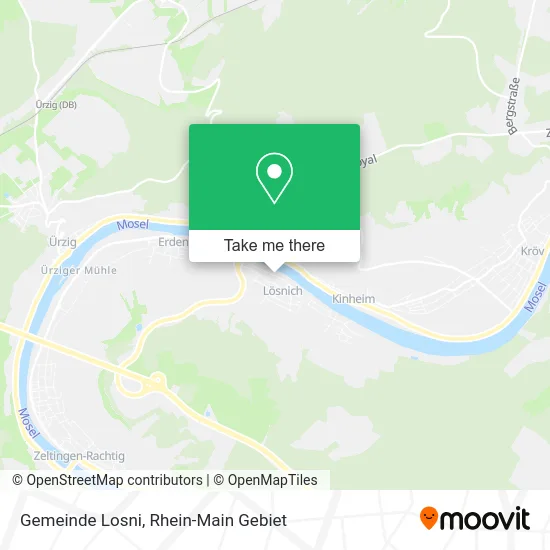 Карта Gemeinde Losni