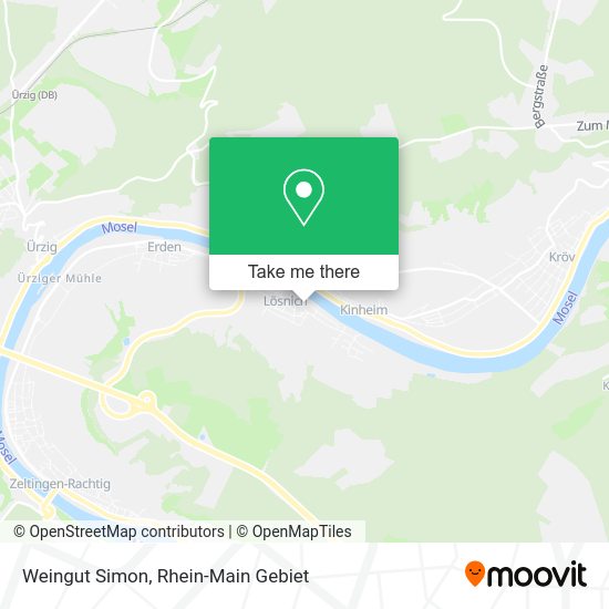 Карта Weingut Simon