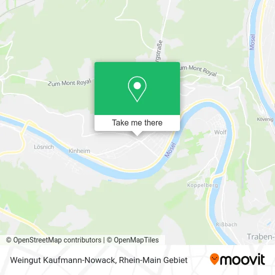 Карта Weingut Kaufmann-Nowack