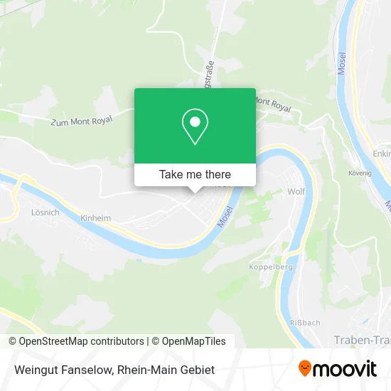 Карта Weingut Fanselow