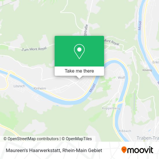 Карта Maureen's Haarwerkstatt