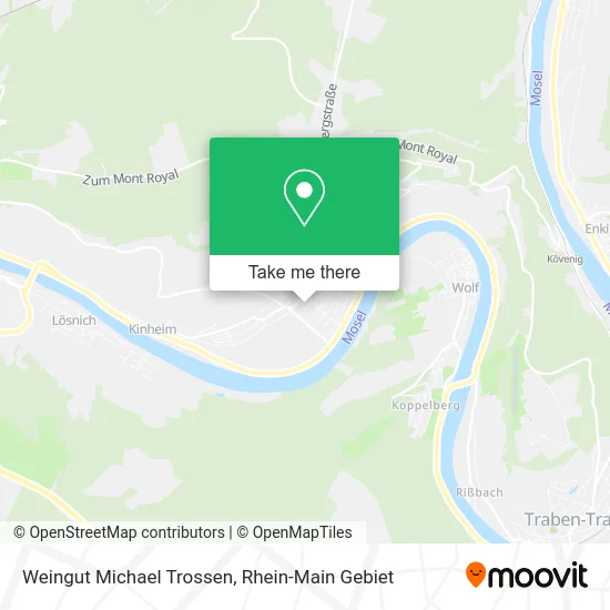 Карта Weingut Michael Trossen