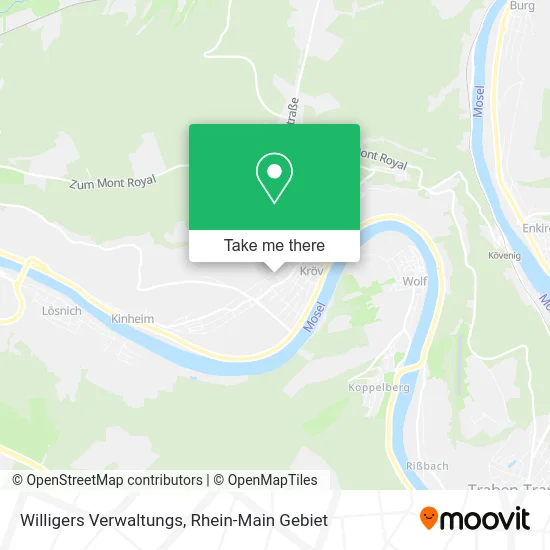 Карта Willigers Verwaltungs