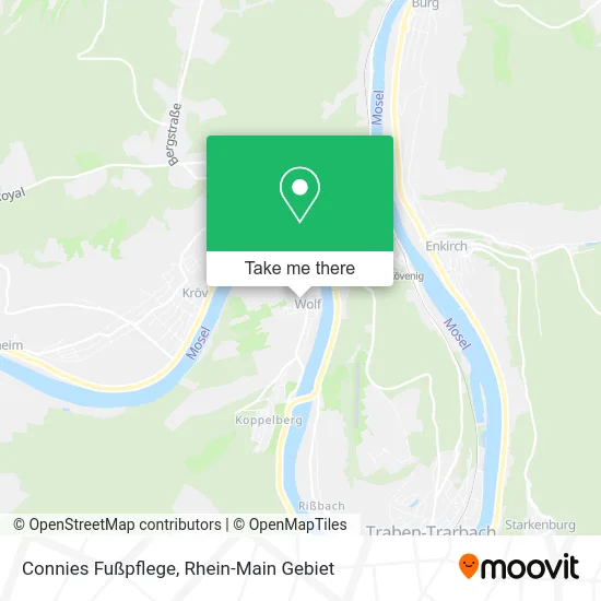 Карта Connies Fußpflege
