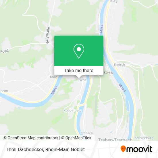Tholl Dachdecker map