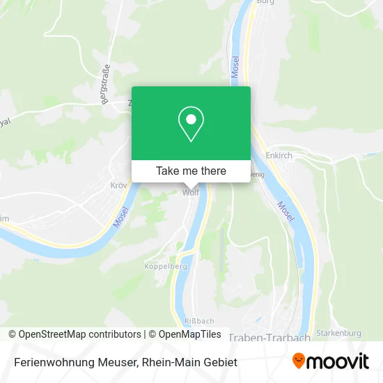 Карта Ferienwohnung Meuser