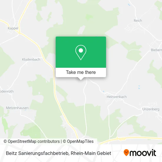 Карта Beitz Sanierungsfachbetrieb