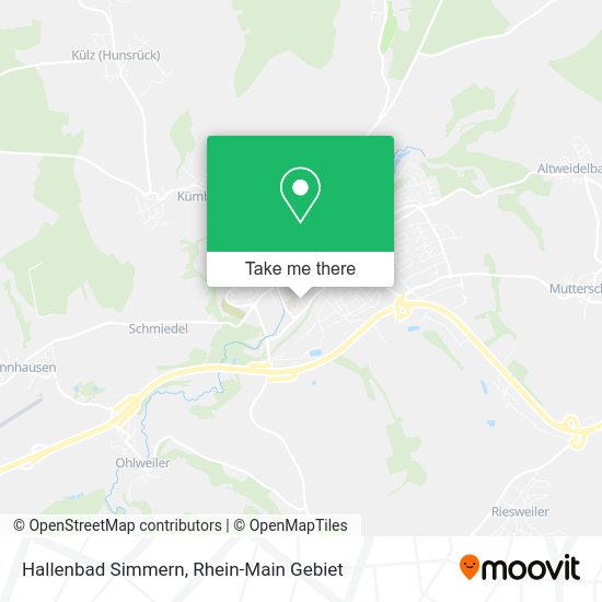Карта Hallenbad Simmern