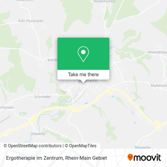 Карта Ergotherapie im Zentrum