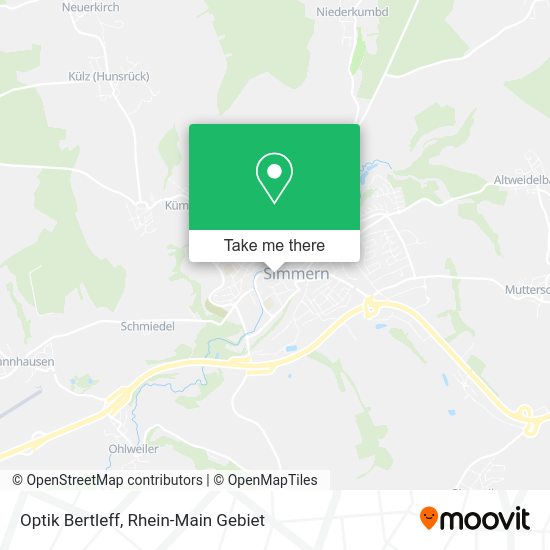 Карта Optik Bertleff