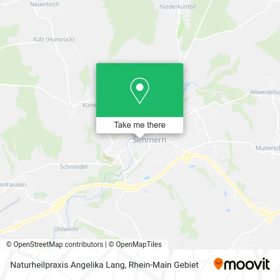Карта Naturheilpraxis Angelika Lang