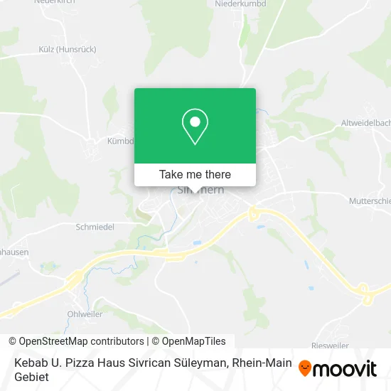 Карта Kebab U. Pizza Haus Sivrican Süleyman