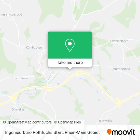 Карта Ingenieurbüro Rothfuchs Start