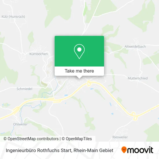 Карта Ingenieurbüro Rothfuchs Start