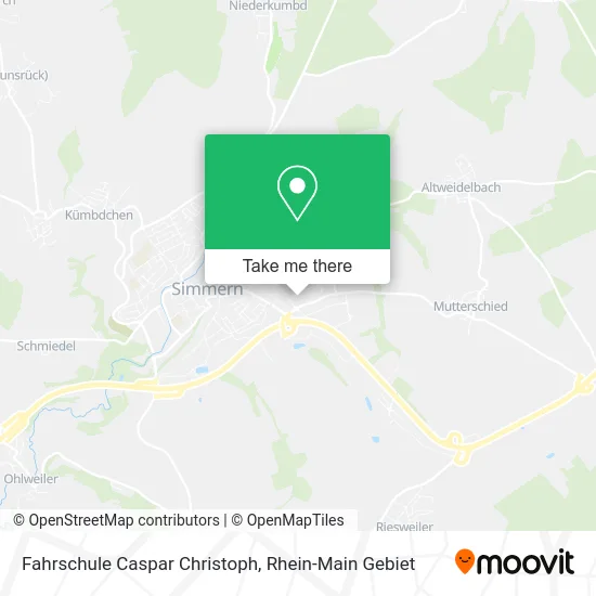 Карта Fahrschule Caspar Christoph