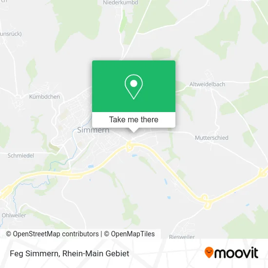Карта Feg Simmern
