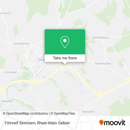 Карта Filmreif Simmern