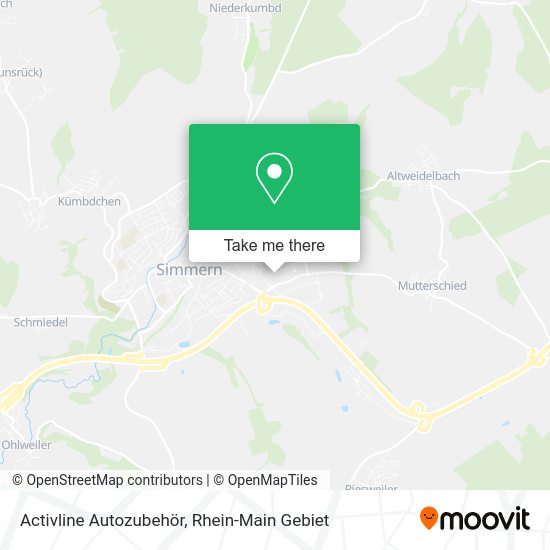 Карта Activline Autozubehör